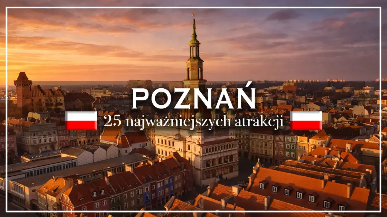 Poznań na weekend: zobacz 25 najpiękniejszych atrakcji miasta o zachodzie słońca.